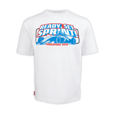 2026 Sprint Car Graphic White Regular Tee [Pre-Order]