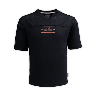 2026 Collegiate Track Black Mesh Tee [Pre-Order]