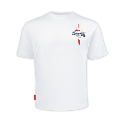 Singapore Skyline Sprint White Regular Tee [Pre-Order]