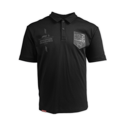 2026 Monochrome Sprint Black Polo Shirt [Pre-Order]