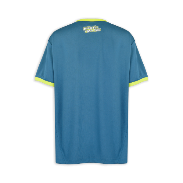 F1®75 Logo & Contrast Sports Mallard Blue Tee - Image 2