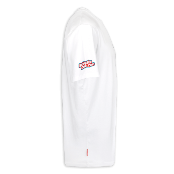 F1®75 Logo &  Multi Badges Regular White Tee - Image 3