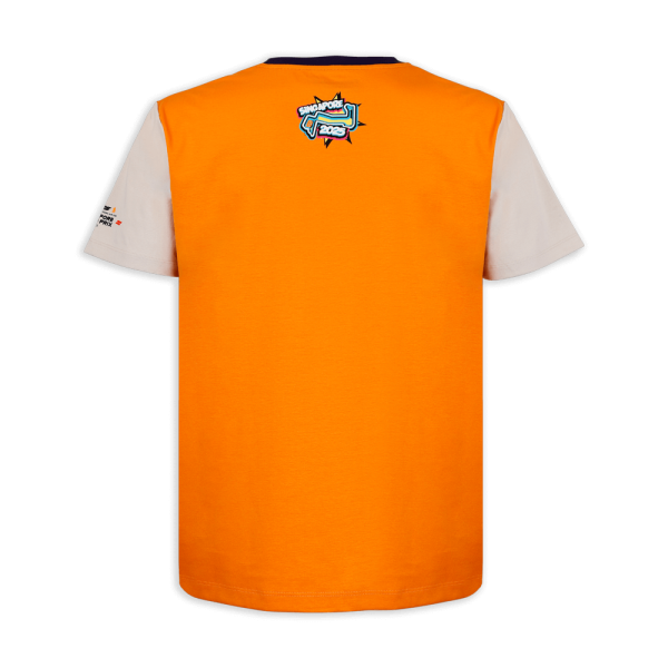 F1®75 Logo & Comic Race Cars Regular Orange Tee - Image 2