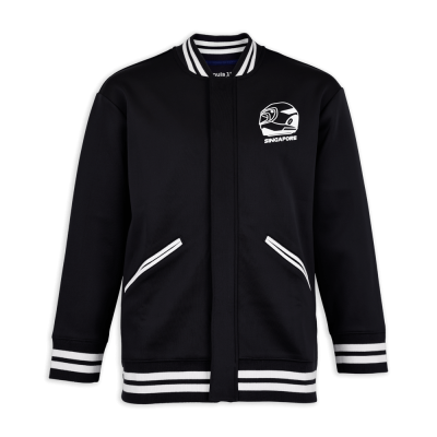 F1®75 Logo & Helmet Varsity Dark Navy Jacket