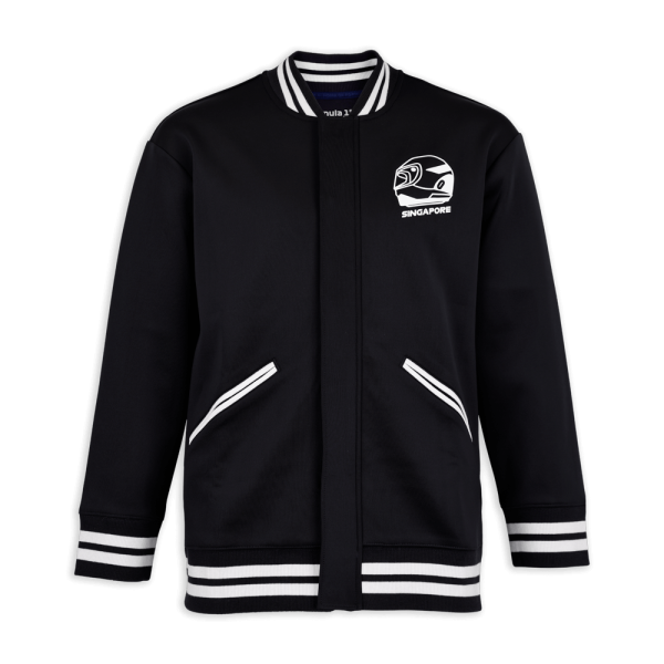 F1®75 Logo & Helmet Varsity Dark Navy Jacket