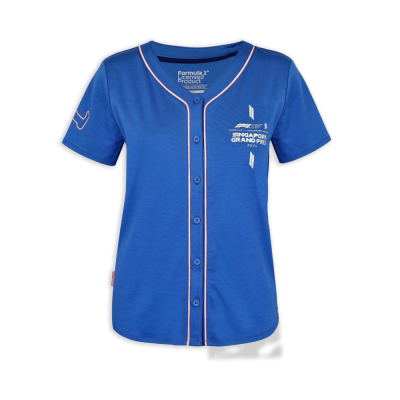 F1®75 & Singapore 25 ​Women's Varsity Blue Tee
