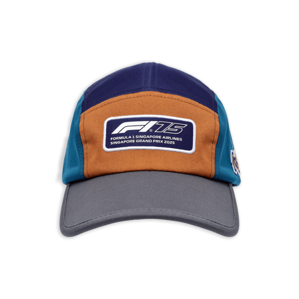 F1®75 Logo & Track Camper Colourblock Cap