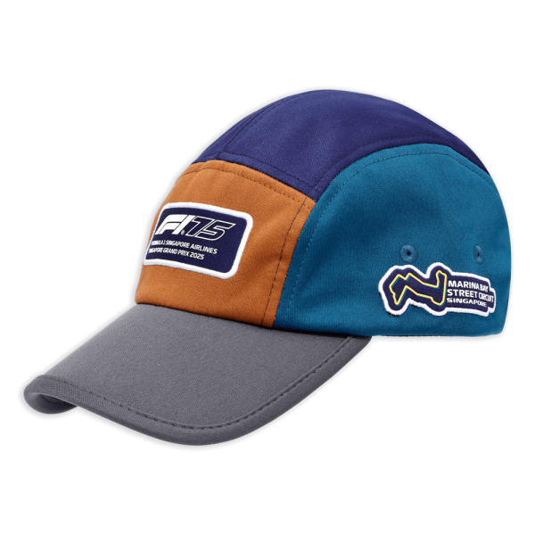 F1®75 Logo & Track Camper Colourblock Cap - Image 4