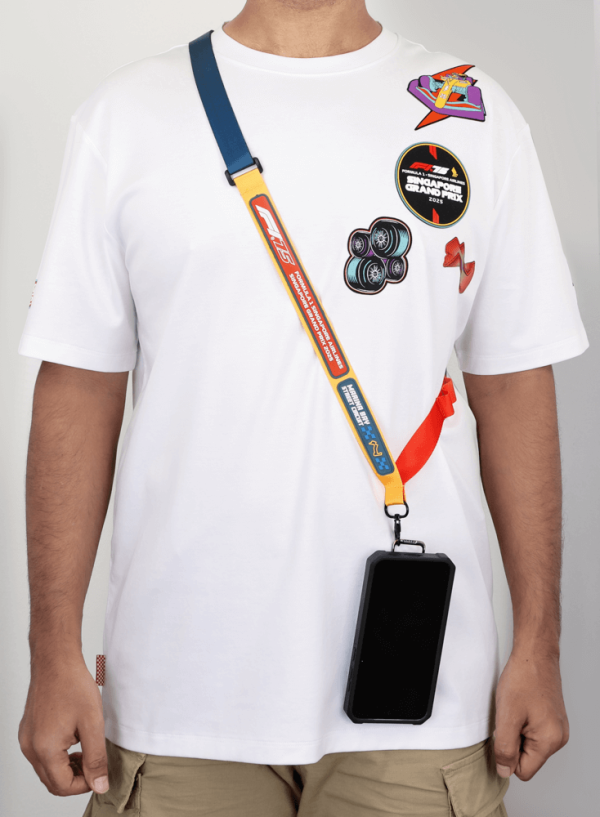 F175 Logo Colourblock Utility Lanyard - Image 2