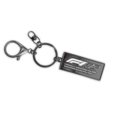 F1®75 Logo Metal Keychain​ With Pouch